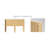 Wood Headboard King Size, 80.2" Wide Wooden King Headboard Only, Modern Farmhouse Headboards, Wall Mounted Fluted Panel, Wingback Boho Headboards-308324002