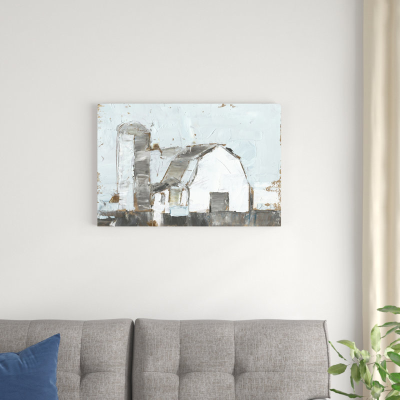 Barn & Silo II, H 20 po x l 30 po x P 1,25 po