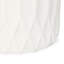 Jardinière - Panier à fleurs en oxyde de magnésium blanc antique pour les bureaux, 12,99 po Profondeur, largeur, hauteur, maisons de 9,17 lb