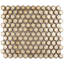 Carreau de mosaïque en porcelaine pour plancher et mur 11-7 / 8 "x 13-1 / 4" Hudson Hex Atlantis 1 "-71134624