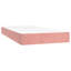 Lit sommier tapissier avec matelas rose-1312180354