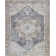 Heyward Machine Washable Oriental Ink Blue/Medium Brown Area Rug