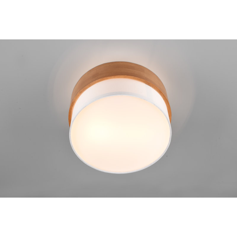 Krystallee 2-Light 30cm Flush Mount, White