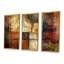 Dahianna - Ensemble d'art mural collage abstrait-108312890-108312889