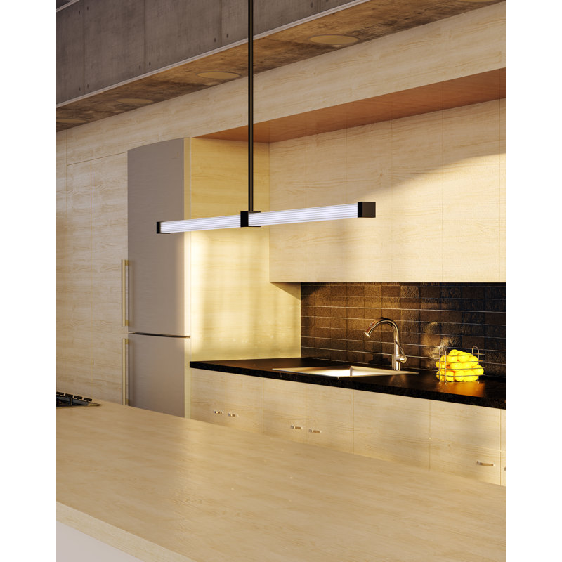 Blade 1 - Light LED Single Pendant, Black