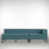 100 % polyester turquoise est en rupture de stock