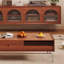 Table de bout avec meuble télé Vintage