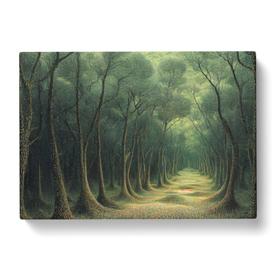 Path Of The Forest - Wrapped Canvas