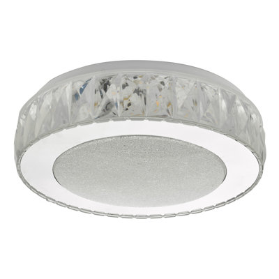 Aarne Plastic LED Flush Mount