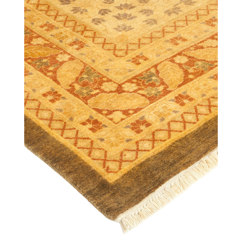 Classic One-of-a-Kind 12' 2" X 17' 7" Hand Knotted Area Rug