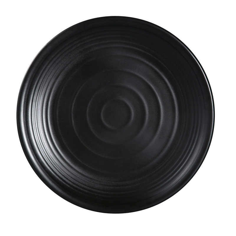 Assiette ronde en mélamine Yanco