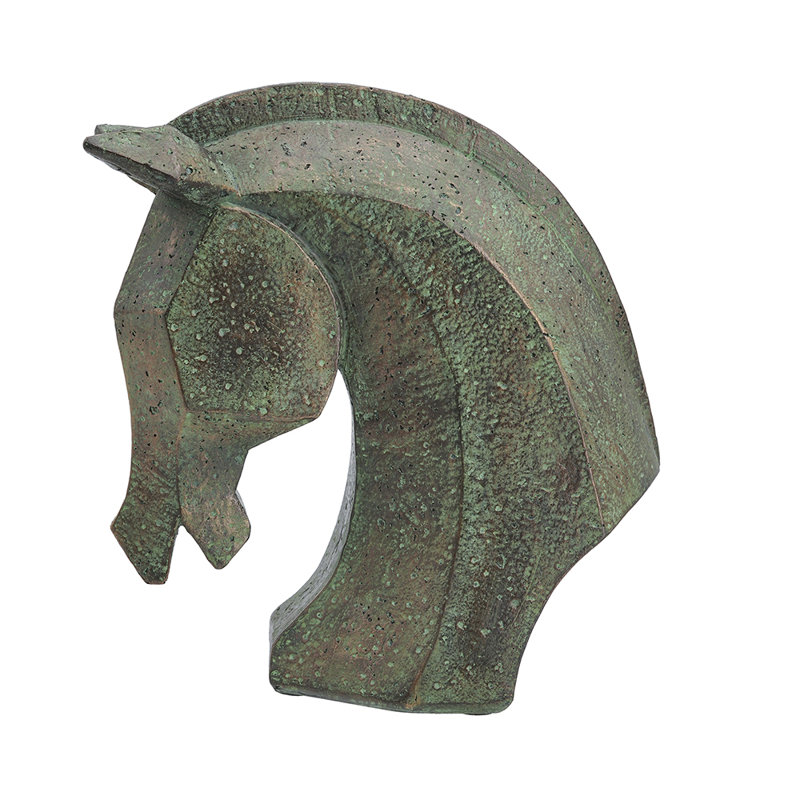 8x4x8.5" Horse Sculpture