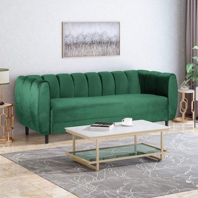 Miranda Velvet 3-Seater Sofa