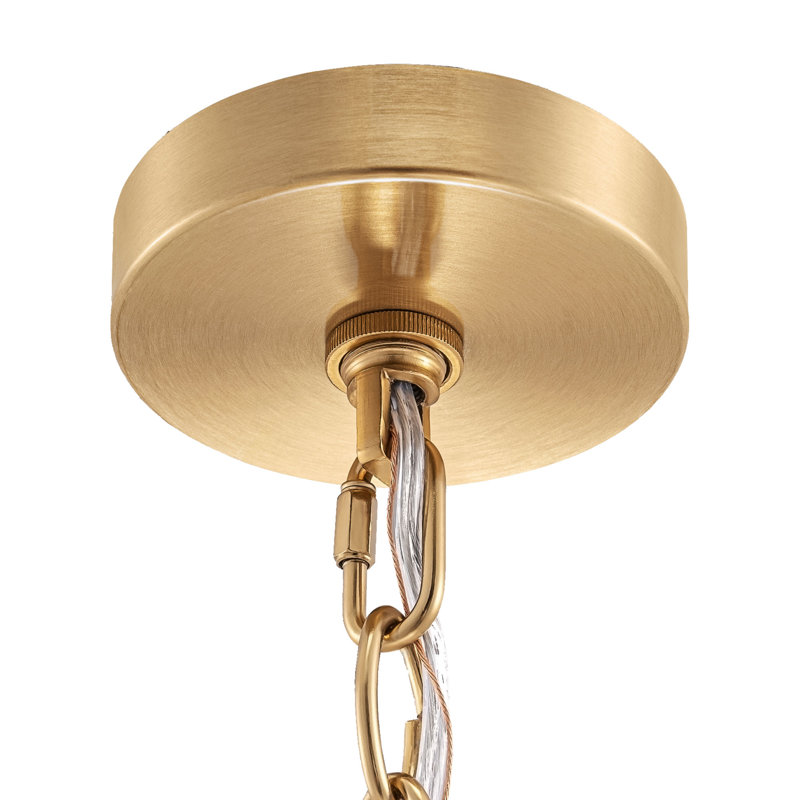 Nicola Iron 12-Light Chandelier