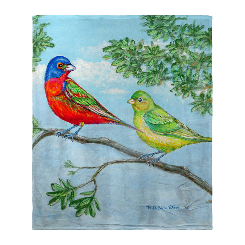 Paire de jetés Silk-Touch Buntings