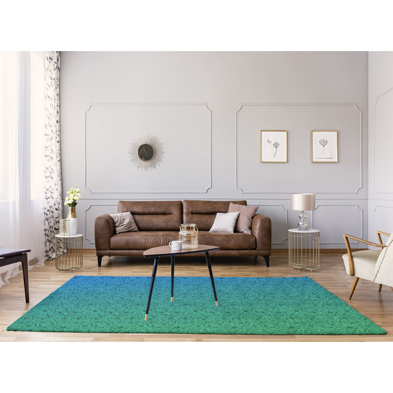 Chenille Abstract Indoor Rug, Rectangle 9' x 12'