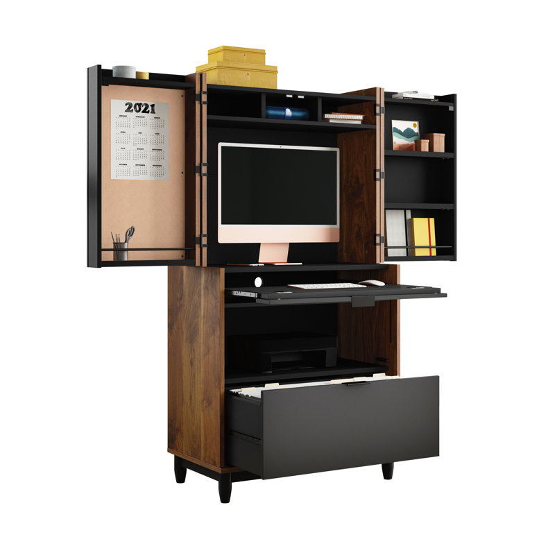Amier Armoire Desk
