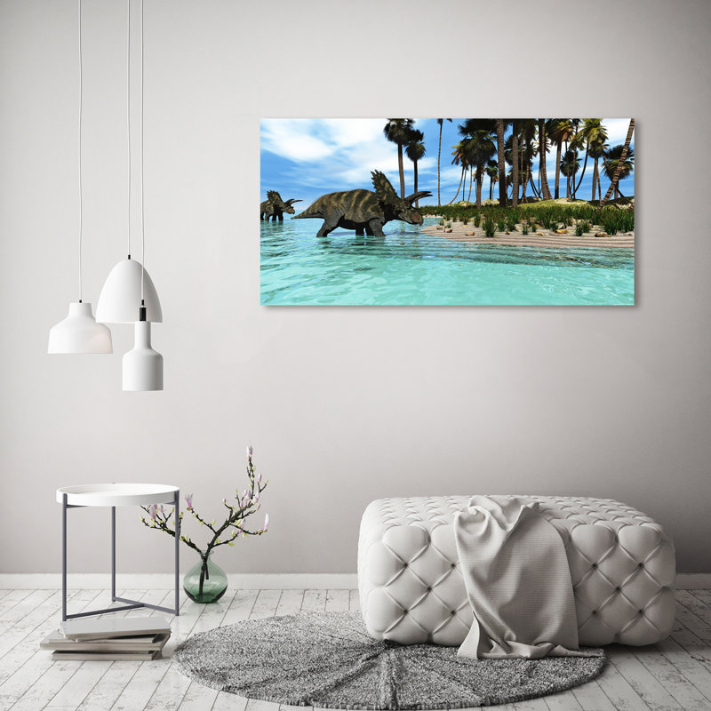 Dinosaurs - Wrapped Canvas Print