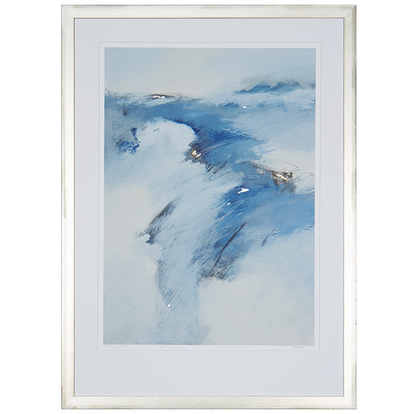 Blazing Blue I Print