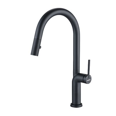 Pull Down Single Handle Kitchen Faucet -  MAXWELL, 8060A-2-MB