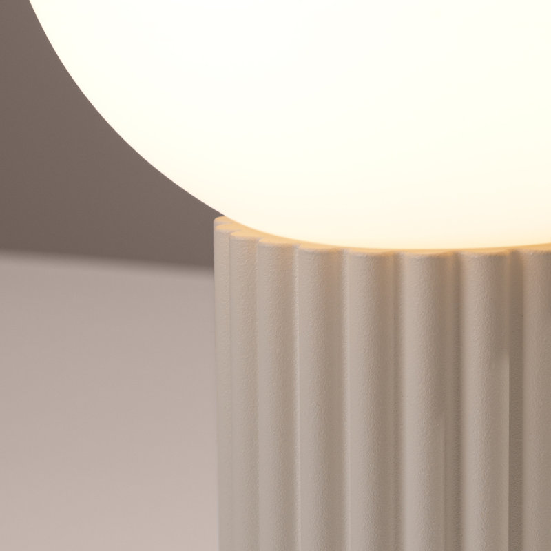 Table lamp Wynnwood white, Beige