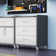 29.5'' W Metal Garage Tool Storage Cabinet with Wheels and 3 Drawers.