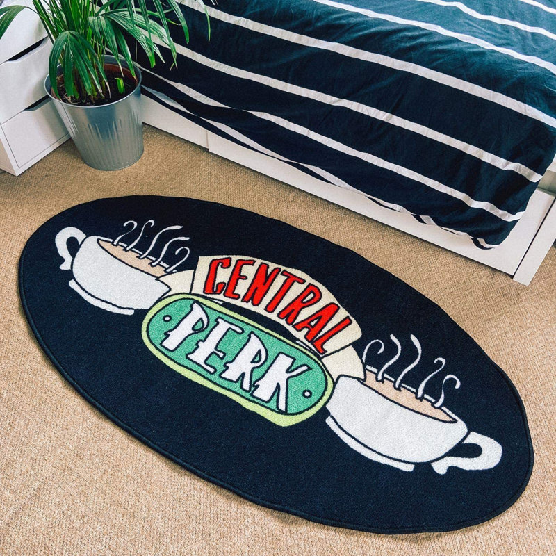 Central Perk Logo Friends Kitchen Mat