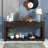 Console Table/Sofa Table with Storage Drawers and Bottom Shelf for Entryway Hallway-384889431