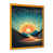 Impression dorée sur toile encadrée