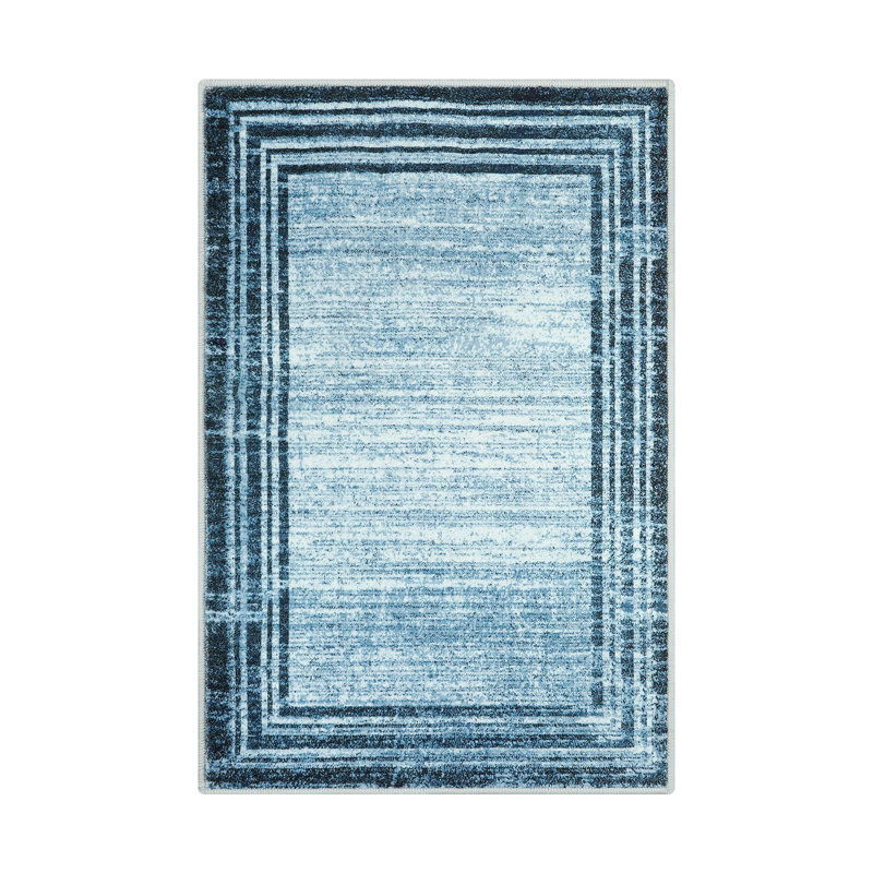  Tapis Ombre Border Plush, Rectangle 5 pi x 7 pi