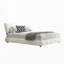 Structure de lit, tête de lit capitonnée avec très grand coussin ultra doux-334319271-334319265