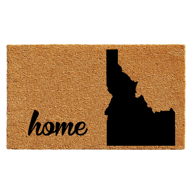 Tapis de porte d’extérieur antidérapant idaho Izatt, L 0,6 po x l 29 po x P 17 po