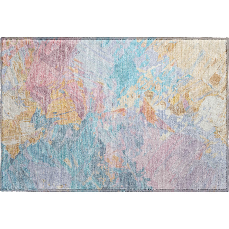 Premium Machine Washable Varroville AMF1713 Abstract Rug