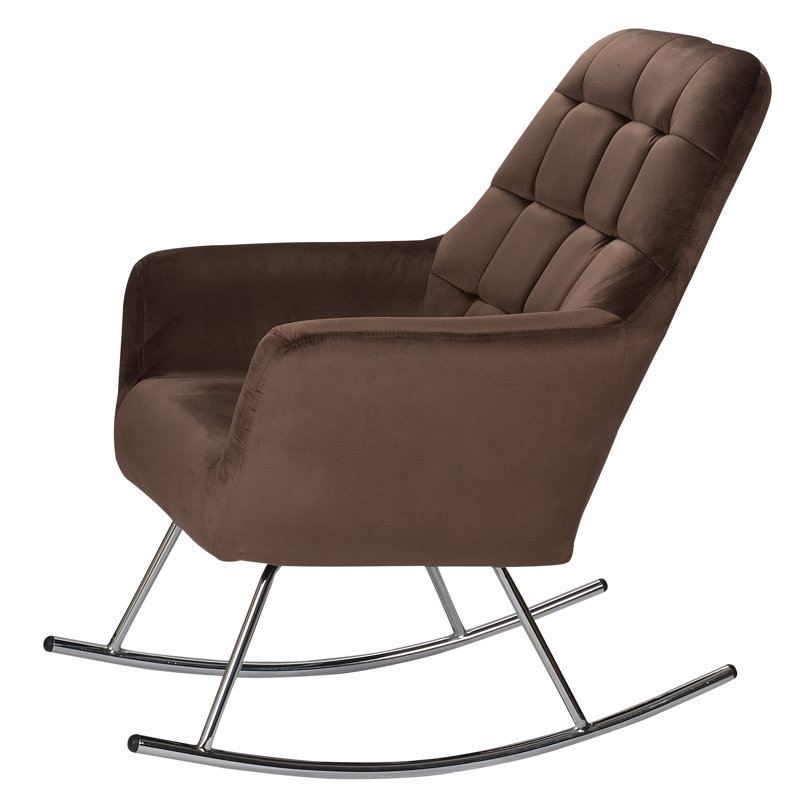 Chaise berçante Marcas, Brun
