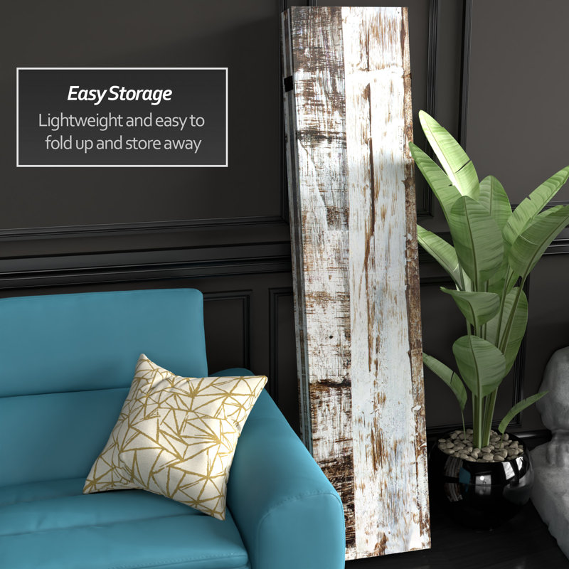 Winter Woods 6 Panel Room Divider, 6 ft Tall