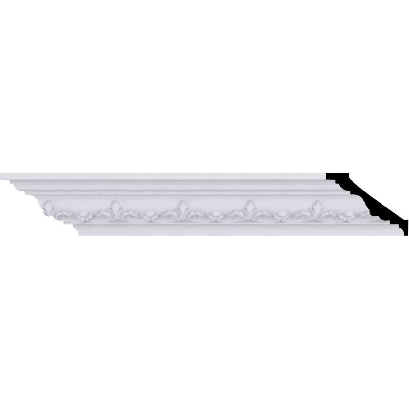 Moulure couronnée Empire H 2 3/8 po x P 3 1/8 po x P 3 3/4 po x L 94 1/2 po
