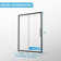 44”- 48" W X 72" H Single Sliding Full Aluminum Frame Shower Door With 6mm Tempered Glass