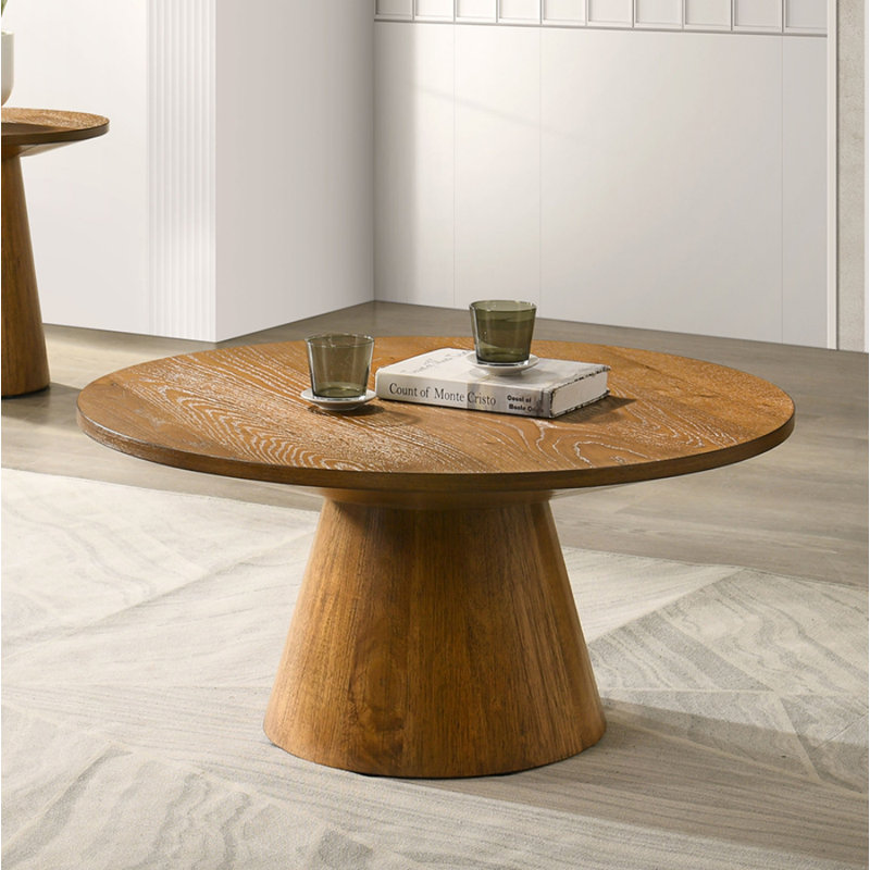 Table basse Frasier, Noyer, H 17 po x L 36 po x l 36 po