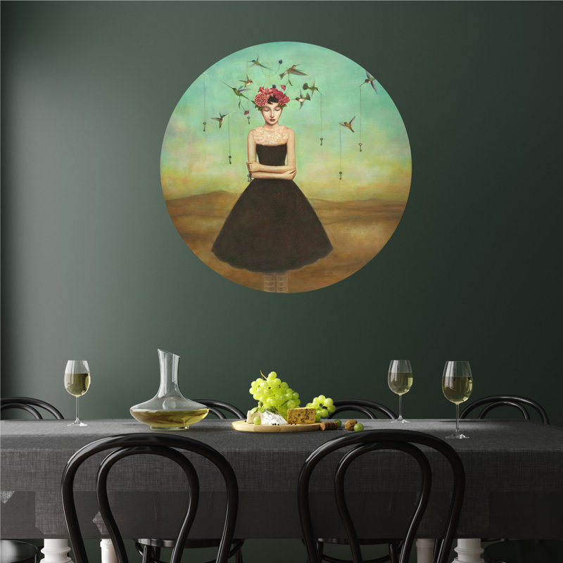 Abstract Non-Wall Damaging Wall Decal