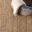 Tapis naturel en jute tissé à la main Pata-723350565