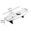 Table basse irrégulière en bois massif-104037786