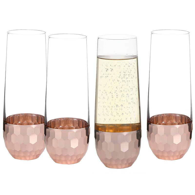 4 Piece 237ml Drinking Glass Set