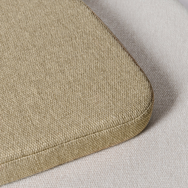Indoor 1.5'' Seat Cushion, Natural Linen
