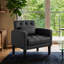 Armchair Modern Accent Chair Comfy Upholstered Seats Armchairs for Living Room Bedroom Dining Room-124378633-126128462