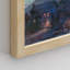 «Pastel Night Moonlight Ocean Sea Horizon Nature», reproduction d'art sur papier encadrée 4 pièces-97770607-97770602
