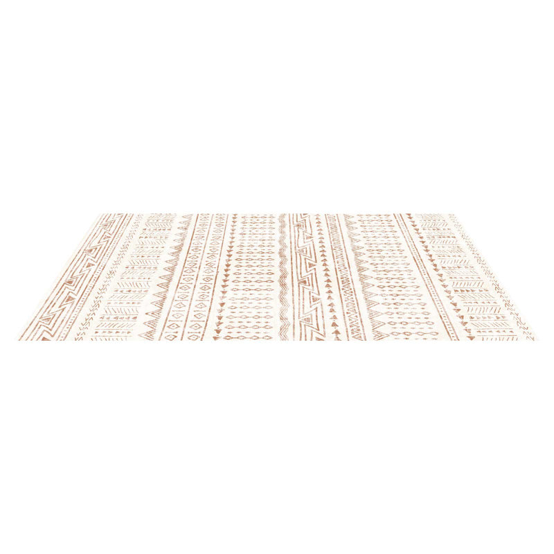 Large Area Rug 5 X 7 Ft Anti-Skid And Tear-Resistant Floor Mat Modern Beige, Rectangle 5' x 7'