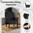 Antimicrobial Wool Seat Reception Chair with Wool Frame