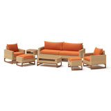 Milana Outdoor 8 - Piece Conversation Set