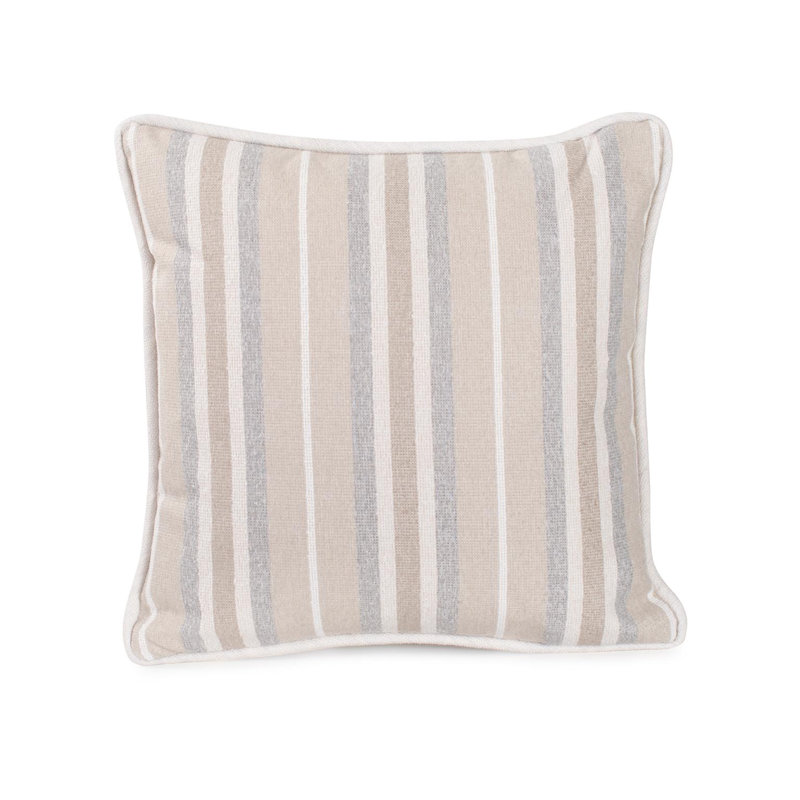 Coussin intérieur / extérieur Dune, Sable, H 20 po x l 20 po, Carré