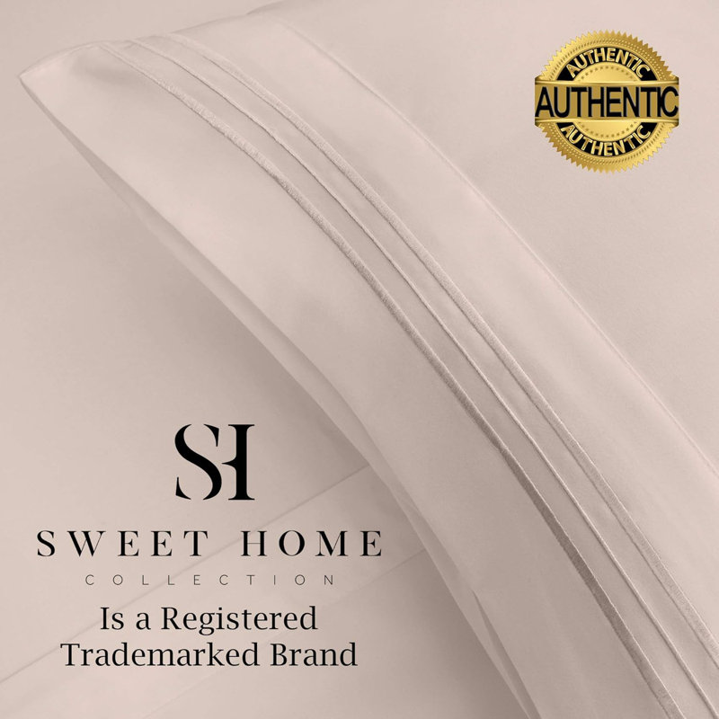 Twin Sheet Sets Beige Cream - 3 Piece Bed Sheets And Pillowcase Set For Twin Mattress - Extra Soft, Elastic Corner Straps, Deep Pocket Sheets, Twin Beige Cream
